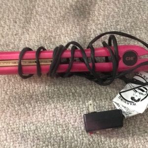 Pink chi flat iron 1 inch